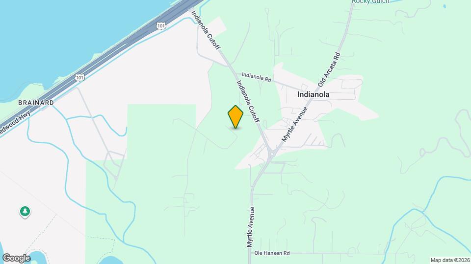 580 Hidden Valley Rd Map and Location Details