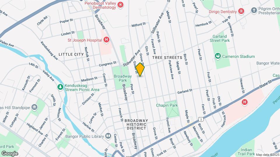 279 Essex St, Unit B Map and Location Details