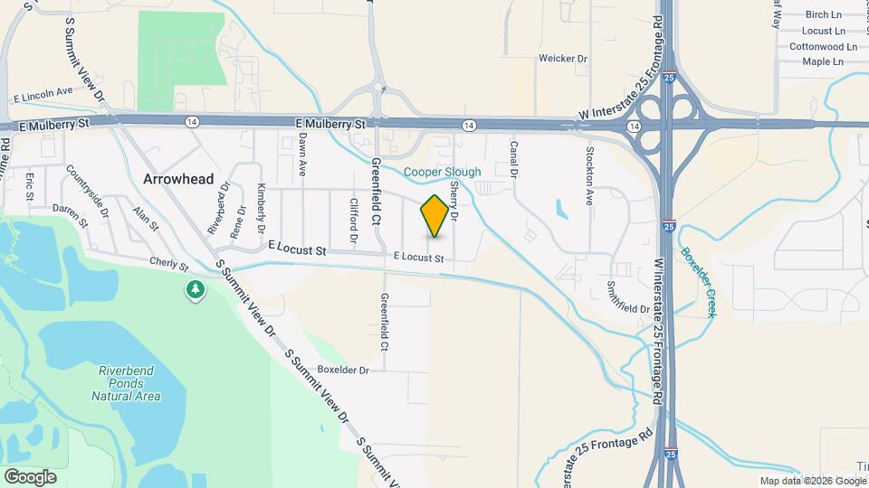 820 Verde Ave Map and Location Details