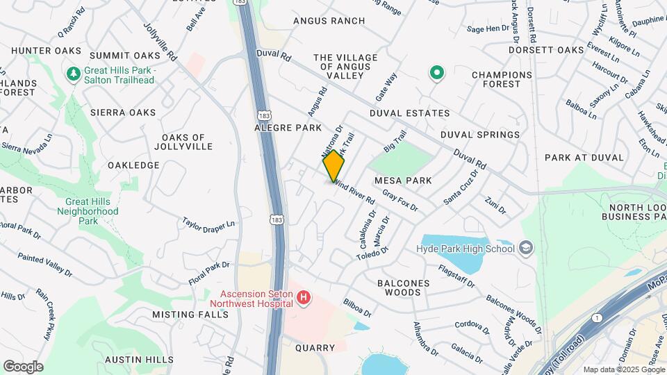 11514 Fast Horse Dr Map and Location Details