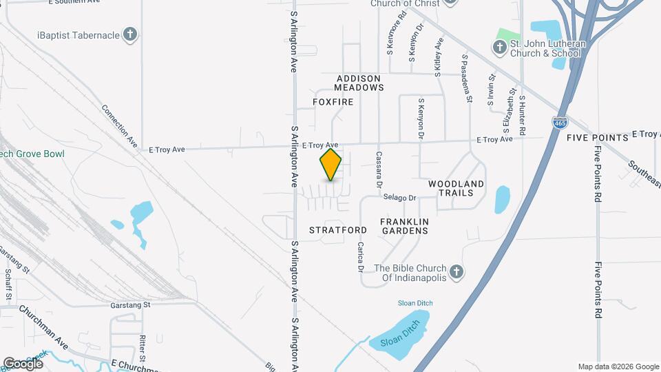 6124 Wildcat Dr Map and Location Details