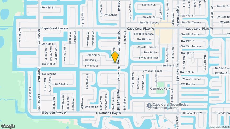 2111 SW 51st St Map and Location Details