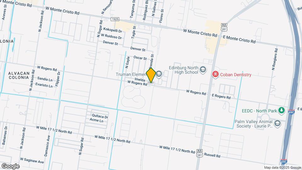 13 W Rogers Rd Map and Location Details