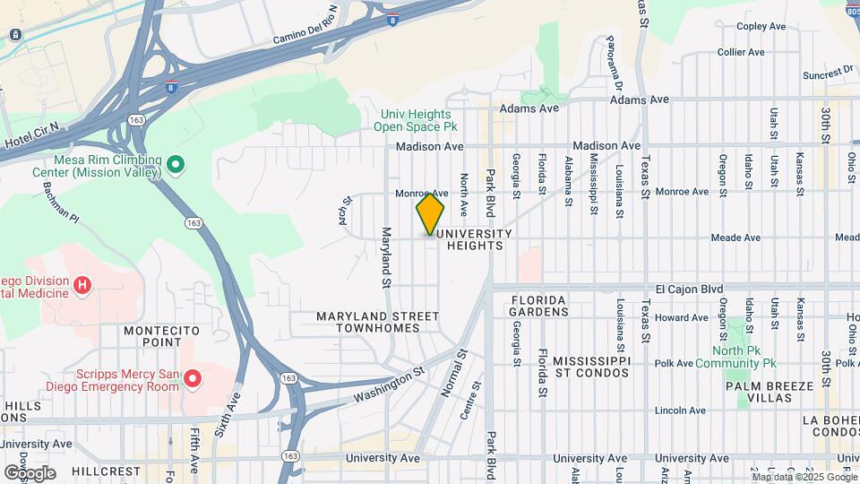 1535 Meade Ave Map and Location Details