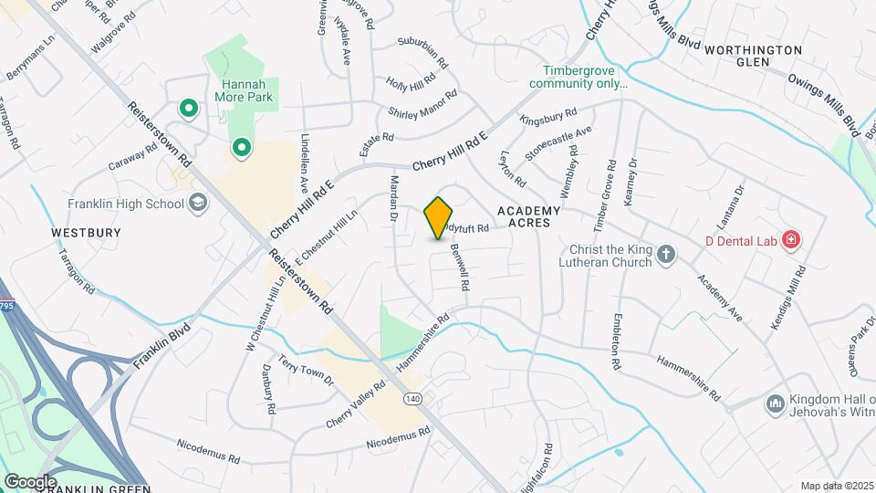 90 Ridgelawn Rd Map and Location Details