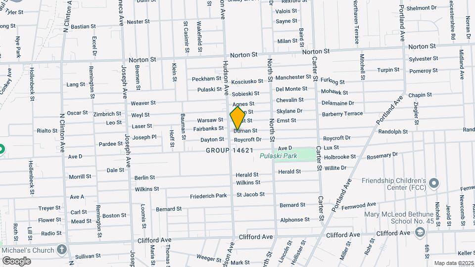 21-23-23 Durnan St Map and Location Details