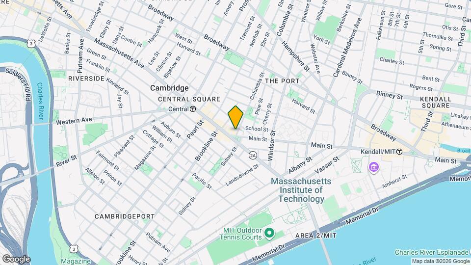 3 Columbia St, Unit #3 Map and Location Details