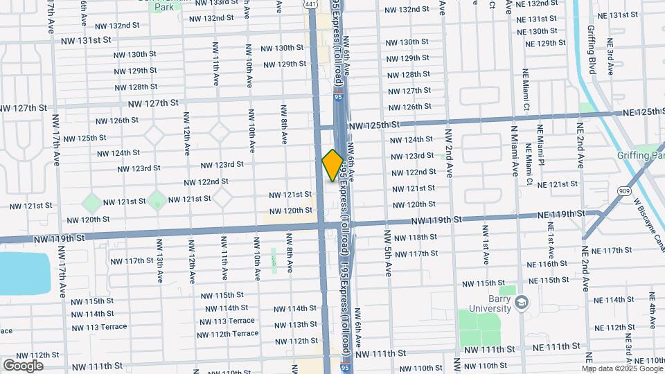 655 NW 121st St Map and Location Details