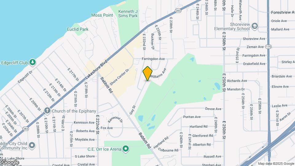 23214 Gay St Map and Location Details