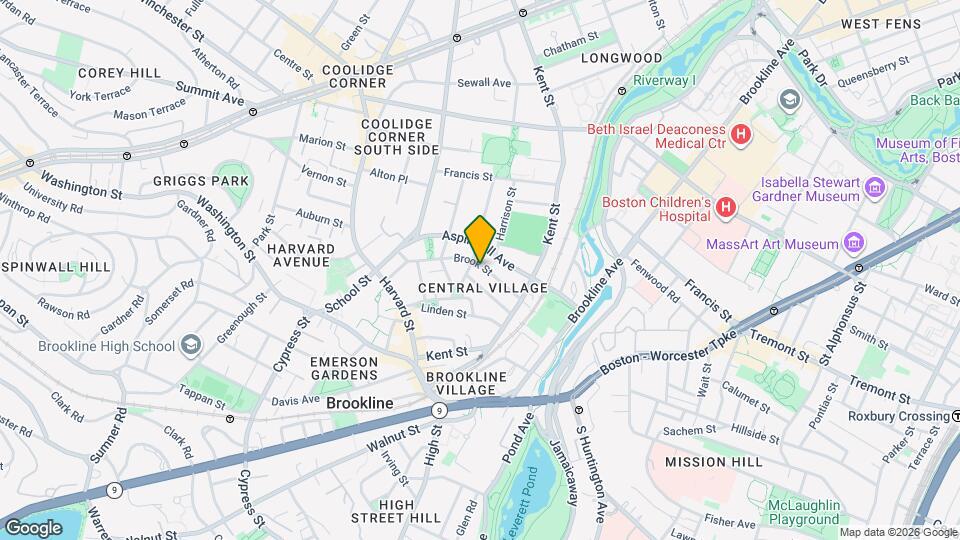 58 Brook St Mapa y Detalles de la Ubicación