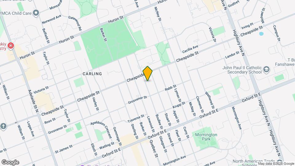 122 Boullee St Map and Location Details