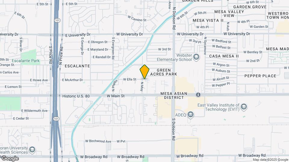 61 N May Mapa y Detalles de la Ubicación