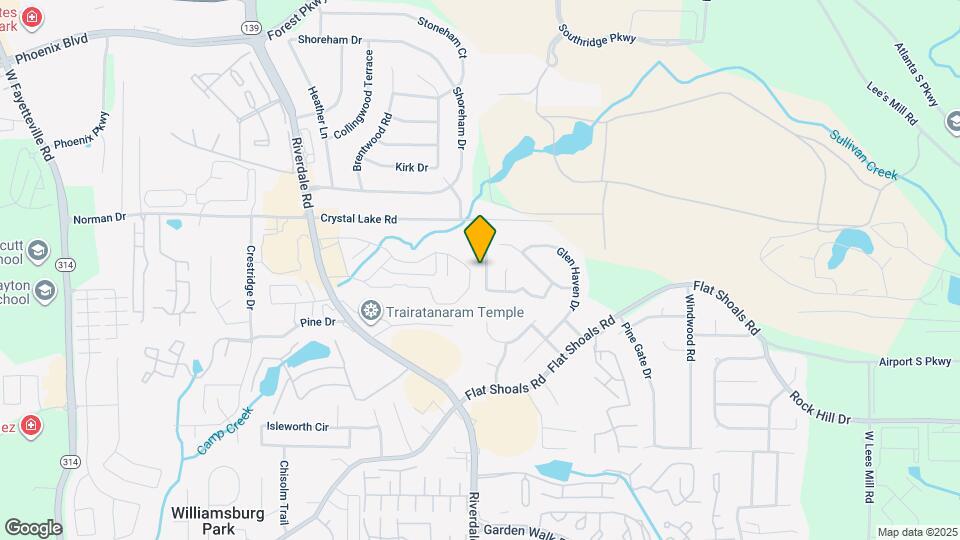 1238 Brookstone Rd Map and Location Details