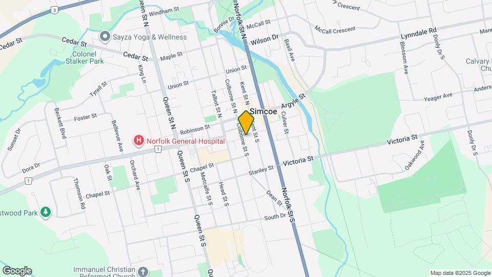 68 Peel St Map and Location Details