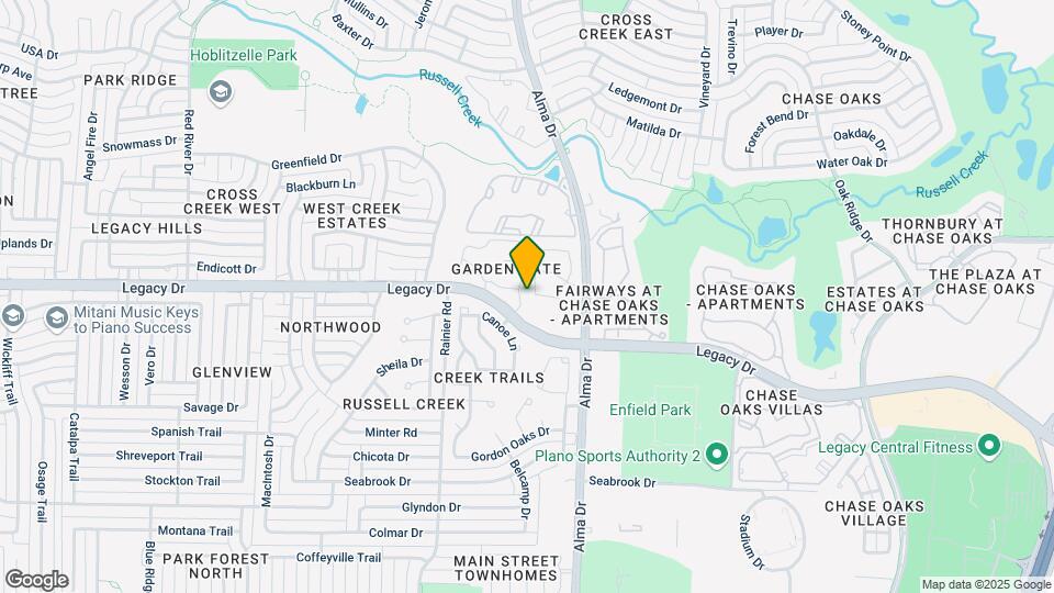 956 Avondale Ln Map and Location Details
