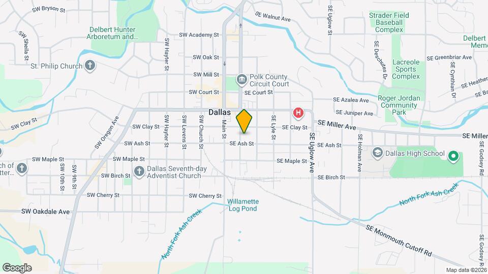 1170 SE Jefferson St Mapa y Detalles de la Ubicación