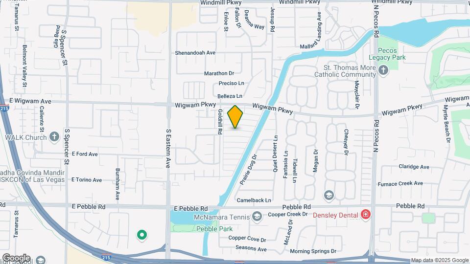2831 Cool Water Dr Map and Location Details