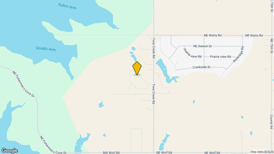 13691 NE Lafayette Dr Map and Location Details