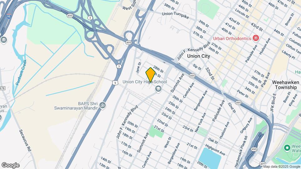 1209 26th St Map and Location Details