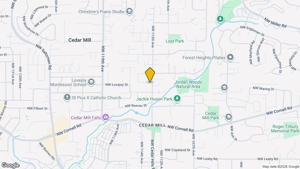 11308 NW Kenzie Ln Map and Location Details