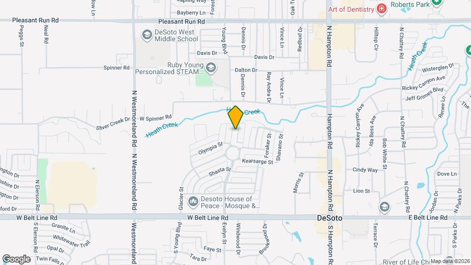 416 Newpark Blvd Mapa y Detalles de la Ubicación