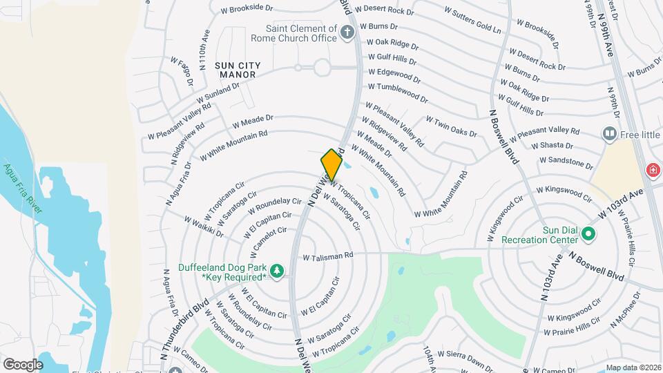 10659 W Tropicana Cir Map and Location Details