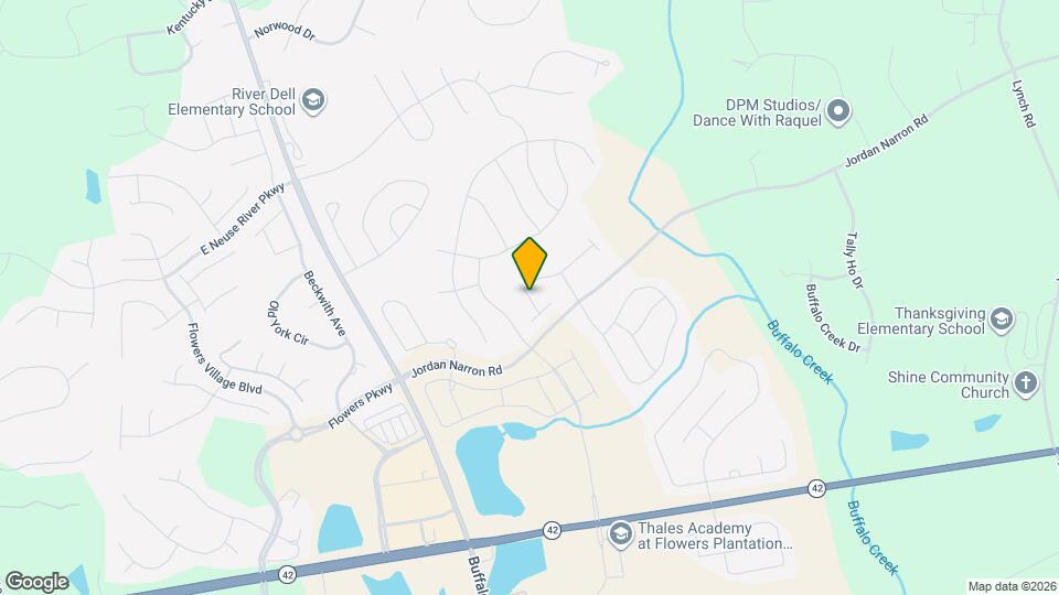 17 S Grey Abbey Dr Mapa y Detalles de la Ubicación