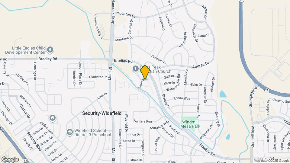 4410 Windmill Creek Way Mapa y Detalles de la Ubicación