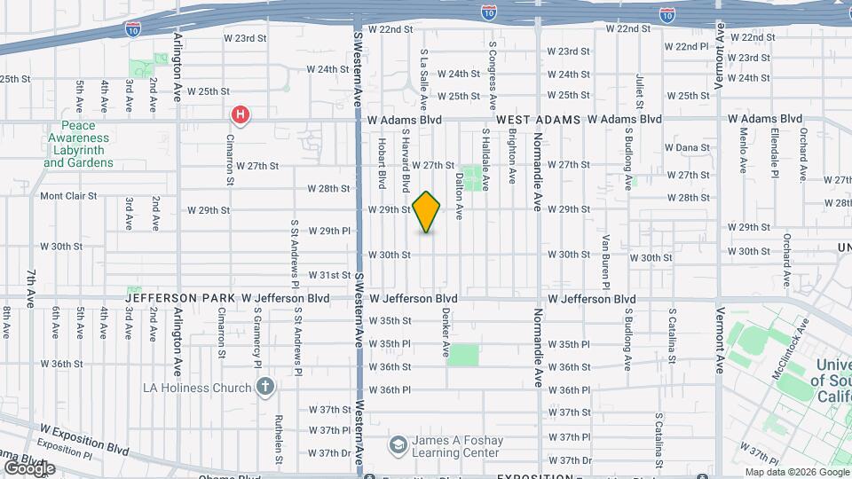 2941 La Salle Ave Mapa y Detalles de la Ubicación