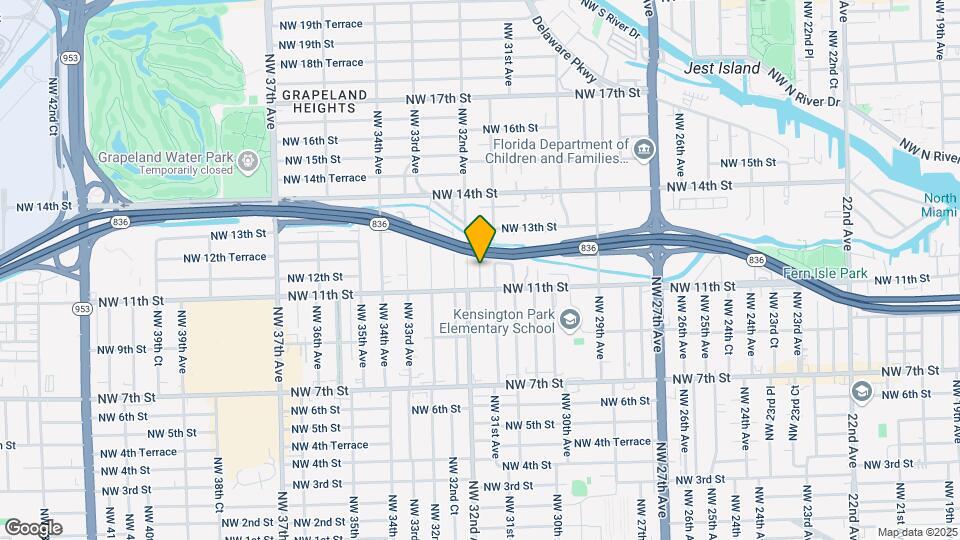 3119 NW 11th St Map and Location Details
