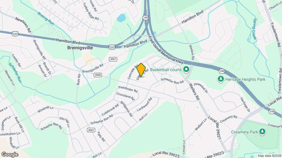 8536 Mayfair Ct Map and Location Details