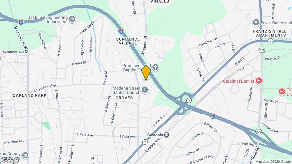 836 Old Modena St Map and Location Details