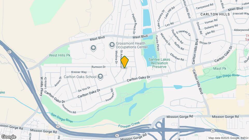 9358 Burning Tree Way Map and Location Details