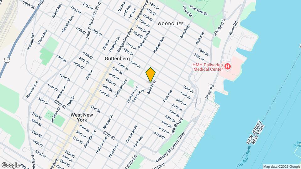 201 68th St Map and Location Details