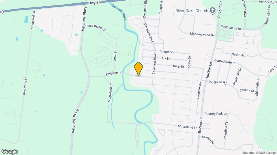 4937 Kingdom Dr Mapa y Detalles de la Ubicación