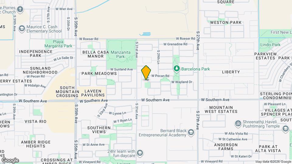 5716 S 30th Ln Map and Location Details