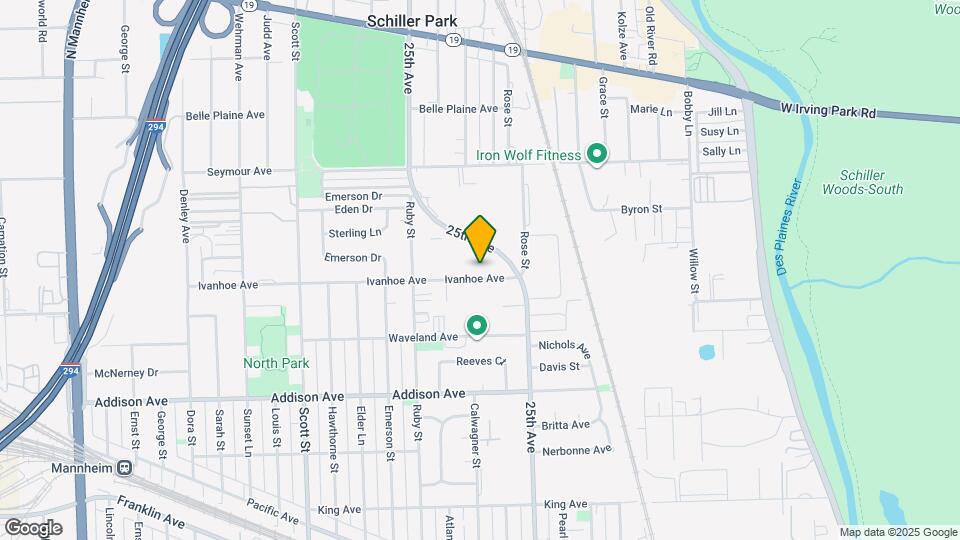 9632 Ivanhoe Ave Map and Location Details