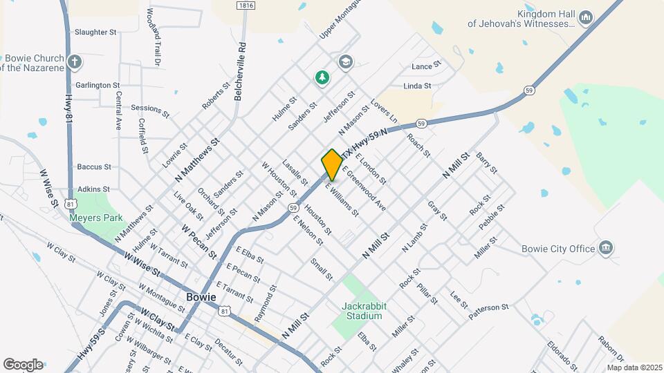 109 E Williams St Map and Location Details