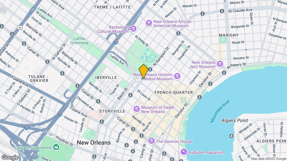 3 Story Luxury Residence – French Quarter Mapa y Detalles de la Ubicación