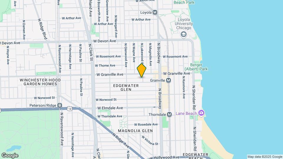 1300 W Hood Ave Map and Location Details