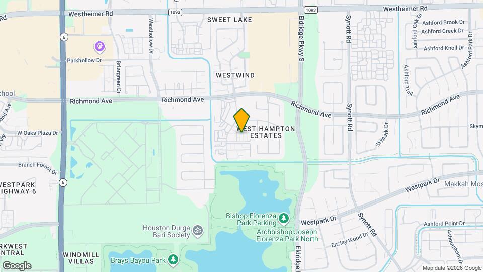 3149 Windchase Blvd Map and Location Details