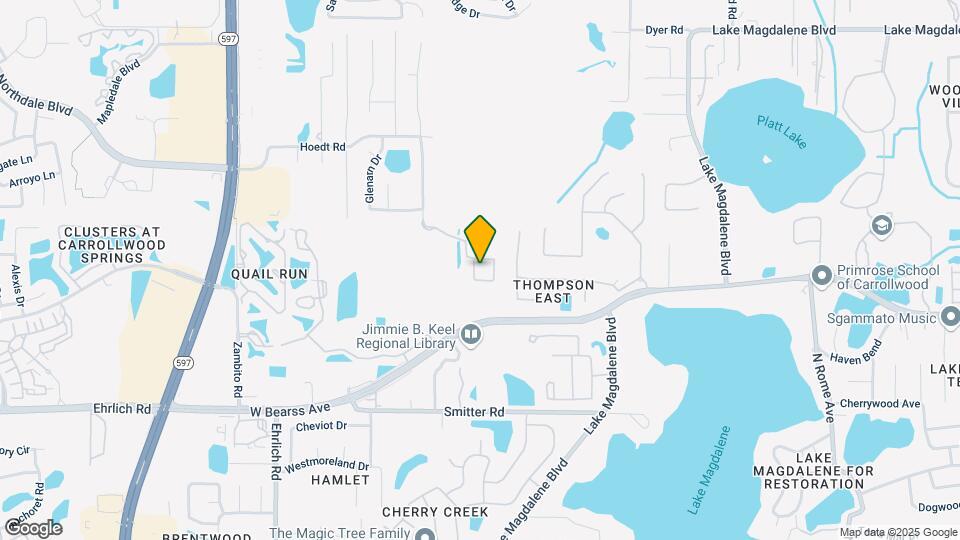 15604 Hampton Village Dr Map and Location Details