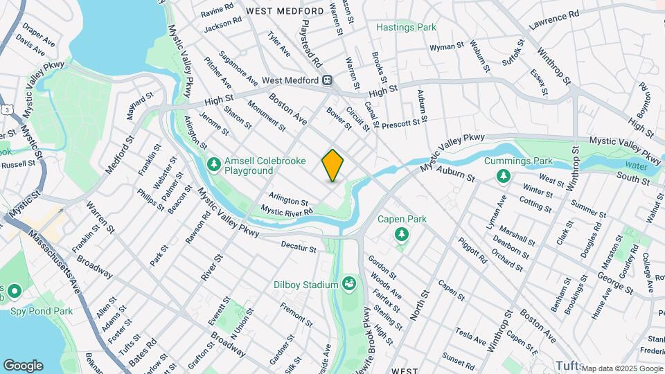 208 Arlington St Map and Location Details