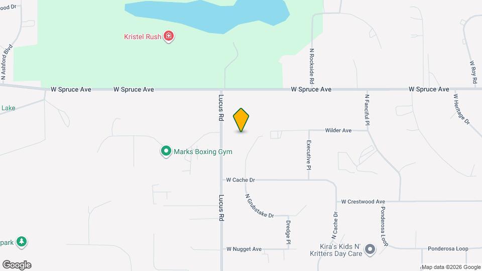 1630 N Tinitun Cir Map and Location Details