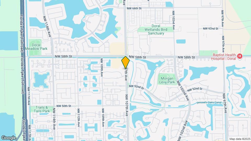 5620 NW 107th Ave Map and Location Details