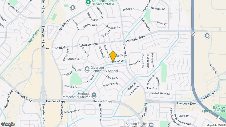 4475 London Ln Map and Location Details