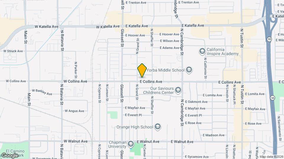 327 E Collins Ave Map and Location Details