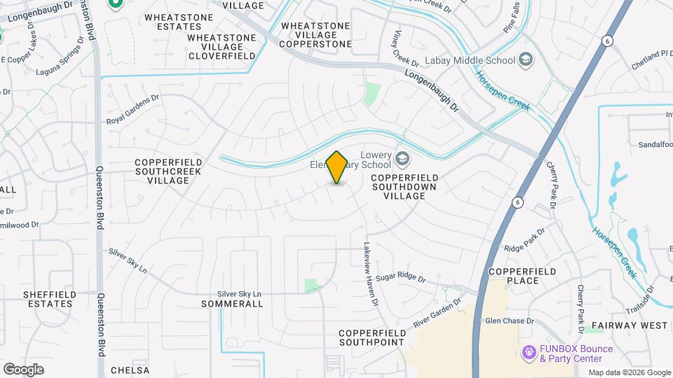 16206 Elm Point Ct Map and Location Details