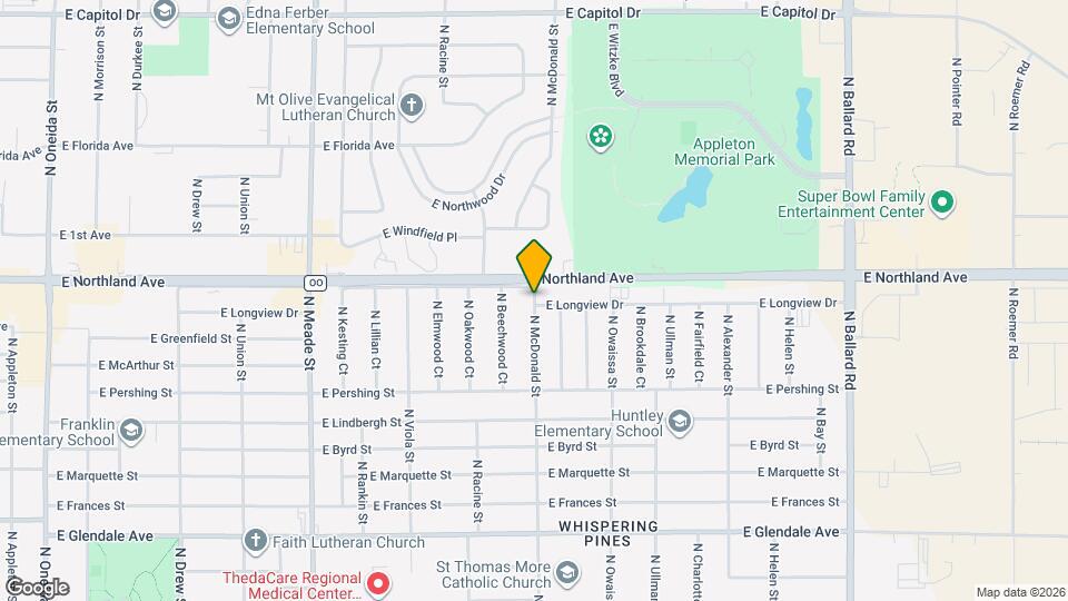 2720 N McDonald St Mapa y Detalles de la Ubicación