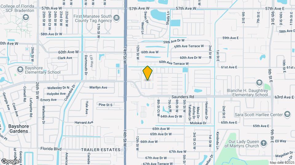603 63rd Ave W Map and Location Details